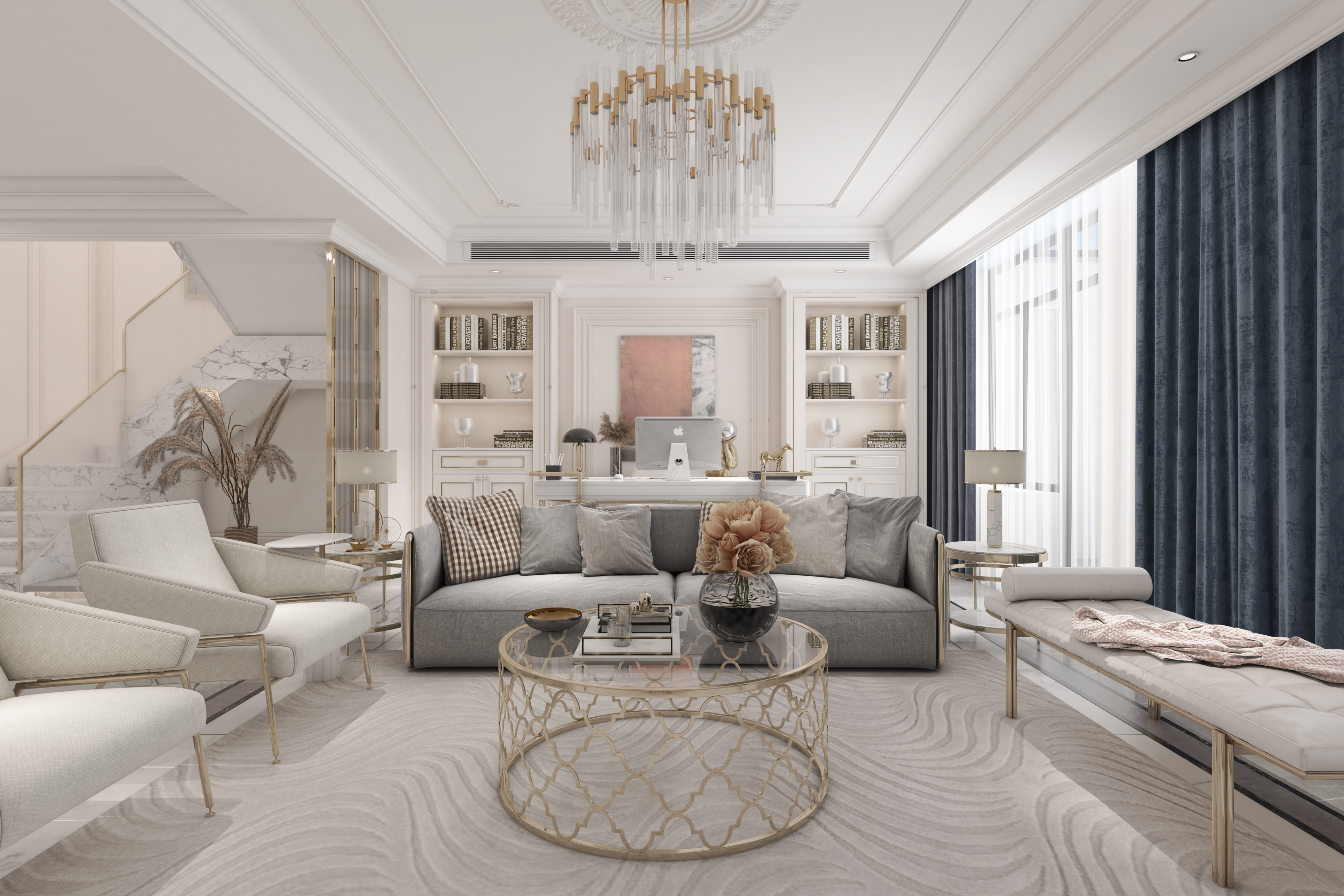 中航樾园别墅 | 现代法式风格